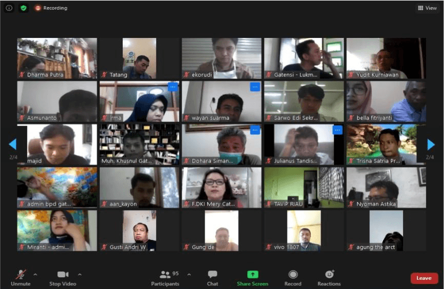 Dokumentasi Webinar PKB 5