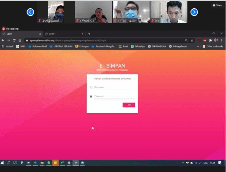 Dokumentasi Webinar PKB 6
